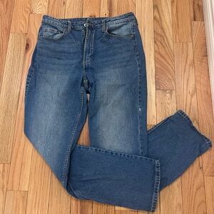 H&M Vintage Straight High Waist Jeans